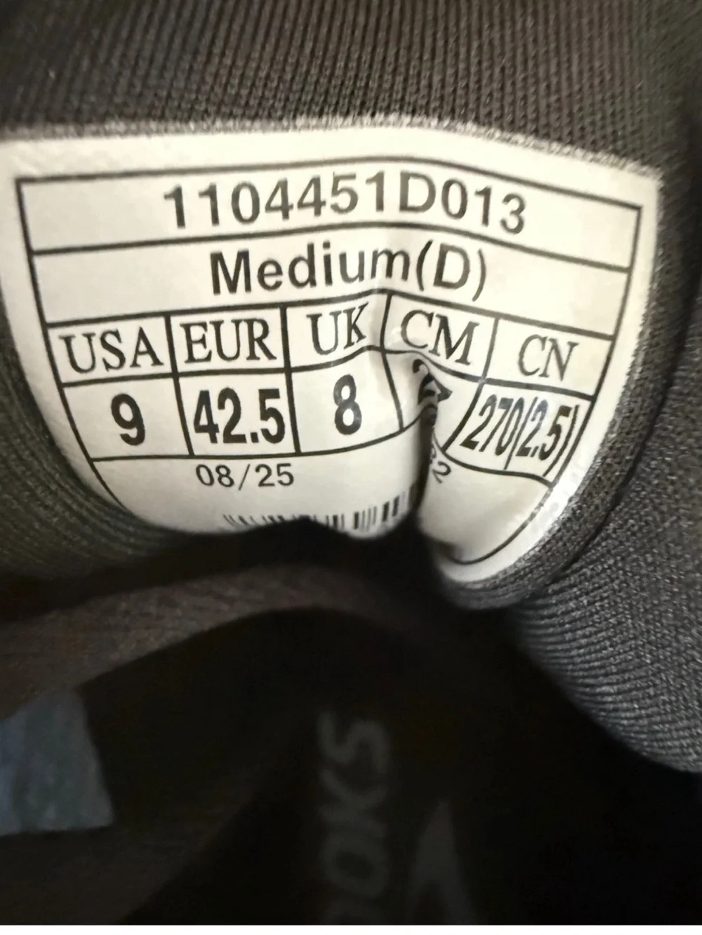 Brooks Black Running Shoes with Cream Midsole and Yellow Logo